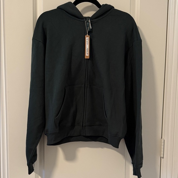 SKIMS Tops - SKIMS Spruce Zip-Up Hoodie